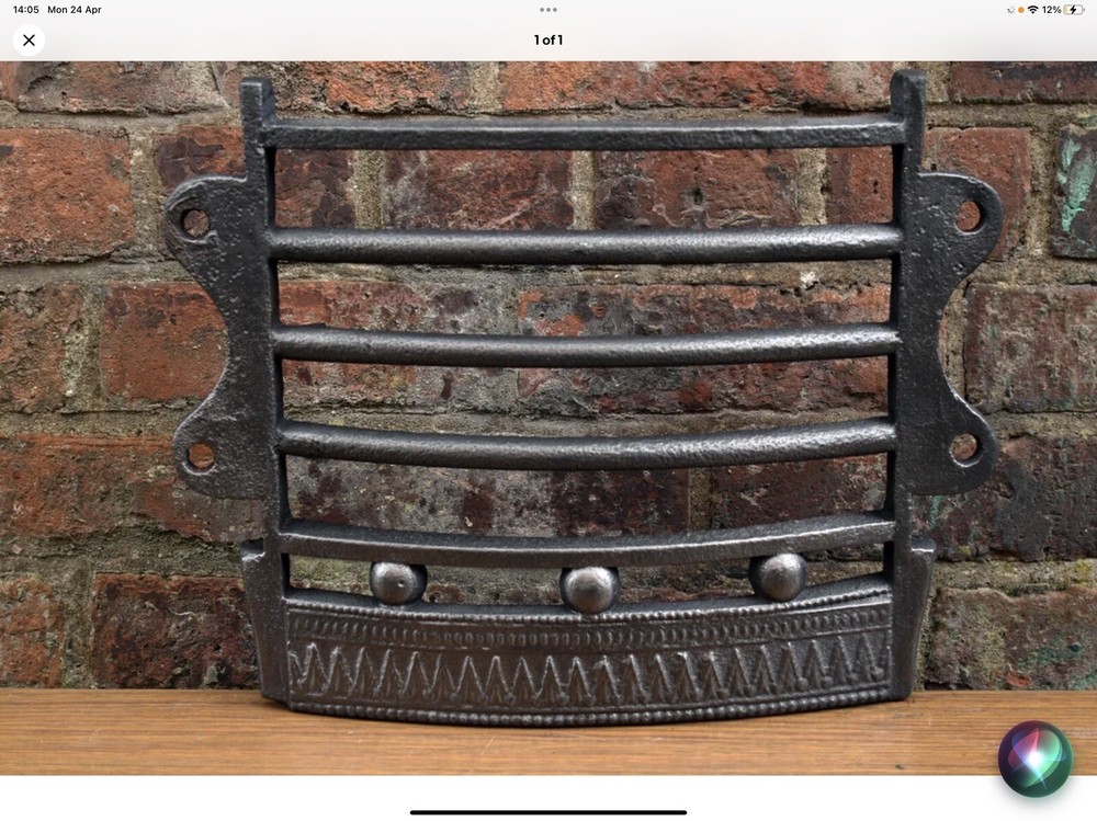 ANTIQUE FIREPLACE BARS