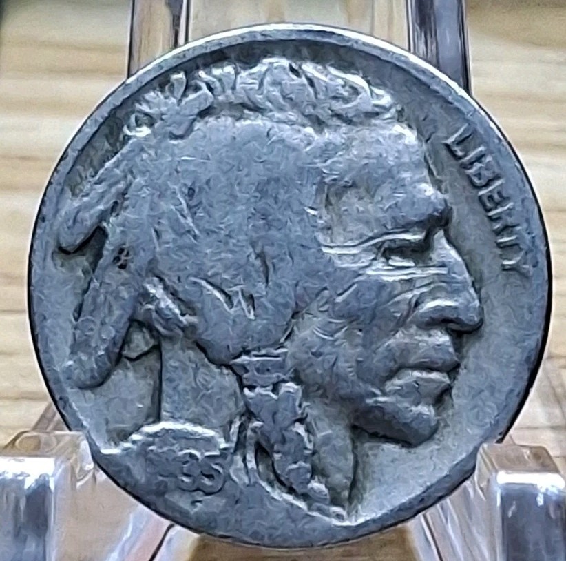 1935-D 5C Buffalo Nickel