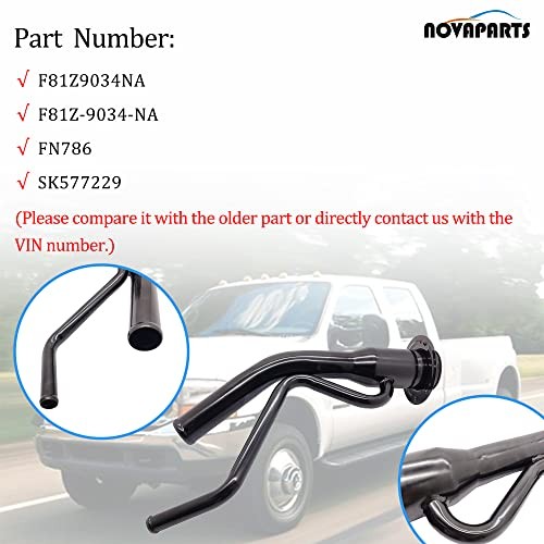 FILLER NECK TUBE PIPE GAS TANK 1999 2000 2001 2002 2003 2004 Nissan Nissan