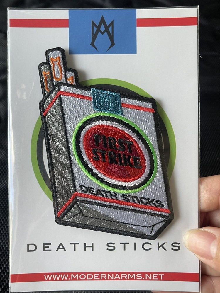 First Strike Tactical Morale Patch, Modern Arms Limited, Embroidered