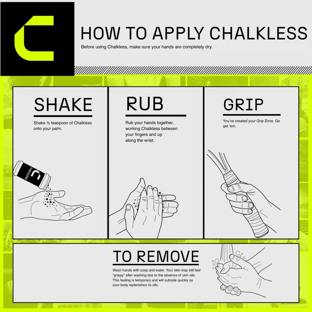 Grip Enhancer, Less Mess Non Toxic Replacement for Liquid Chalk, Grip Solution f