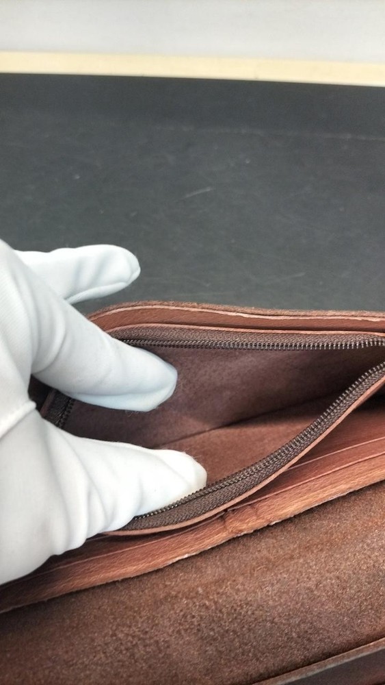 Porter Brown Used Leather Long Wallet