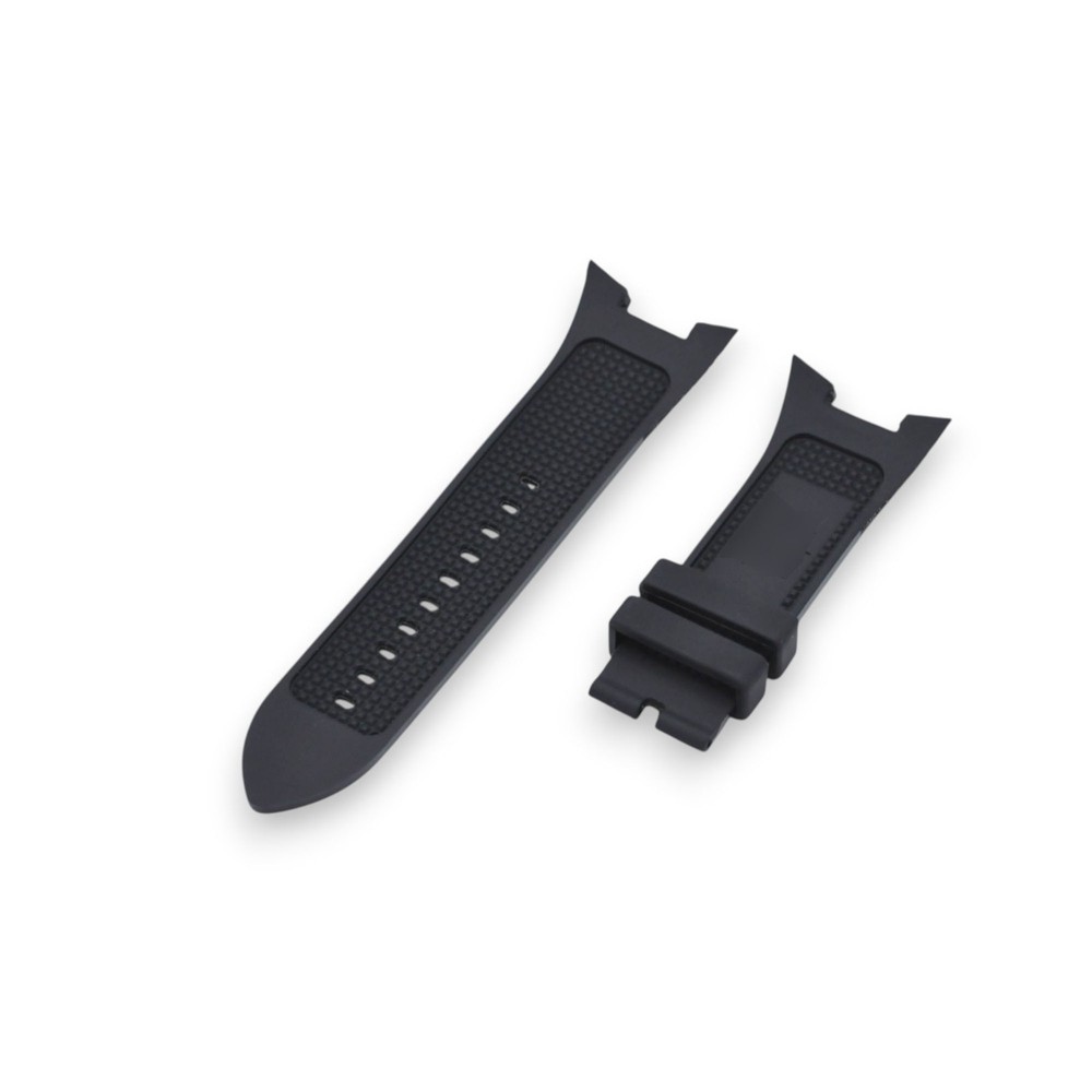 AX1042 30mm Black Rubber Strap For Armani Exchange