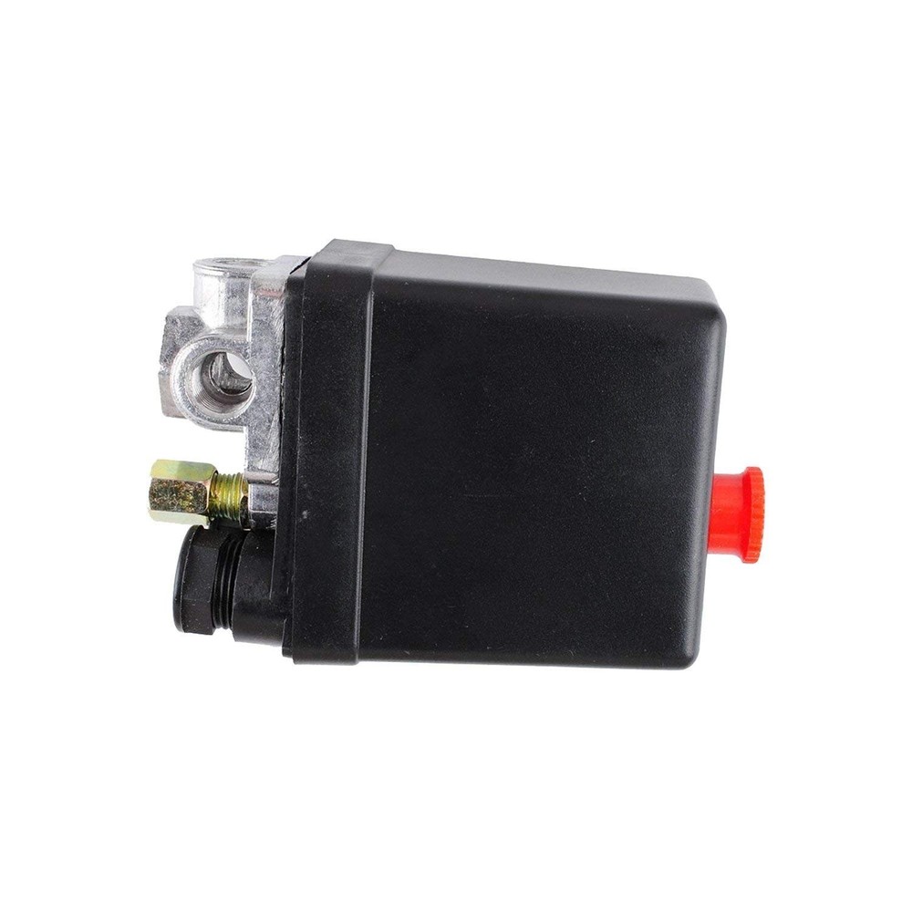 Central Pneumatic Air Compressor Pressure Switch Control Valve Black