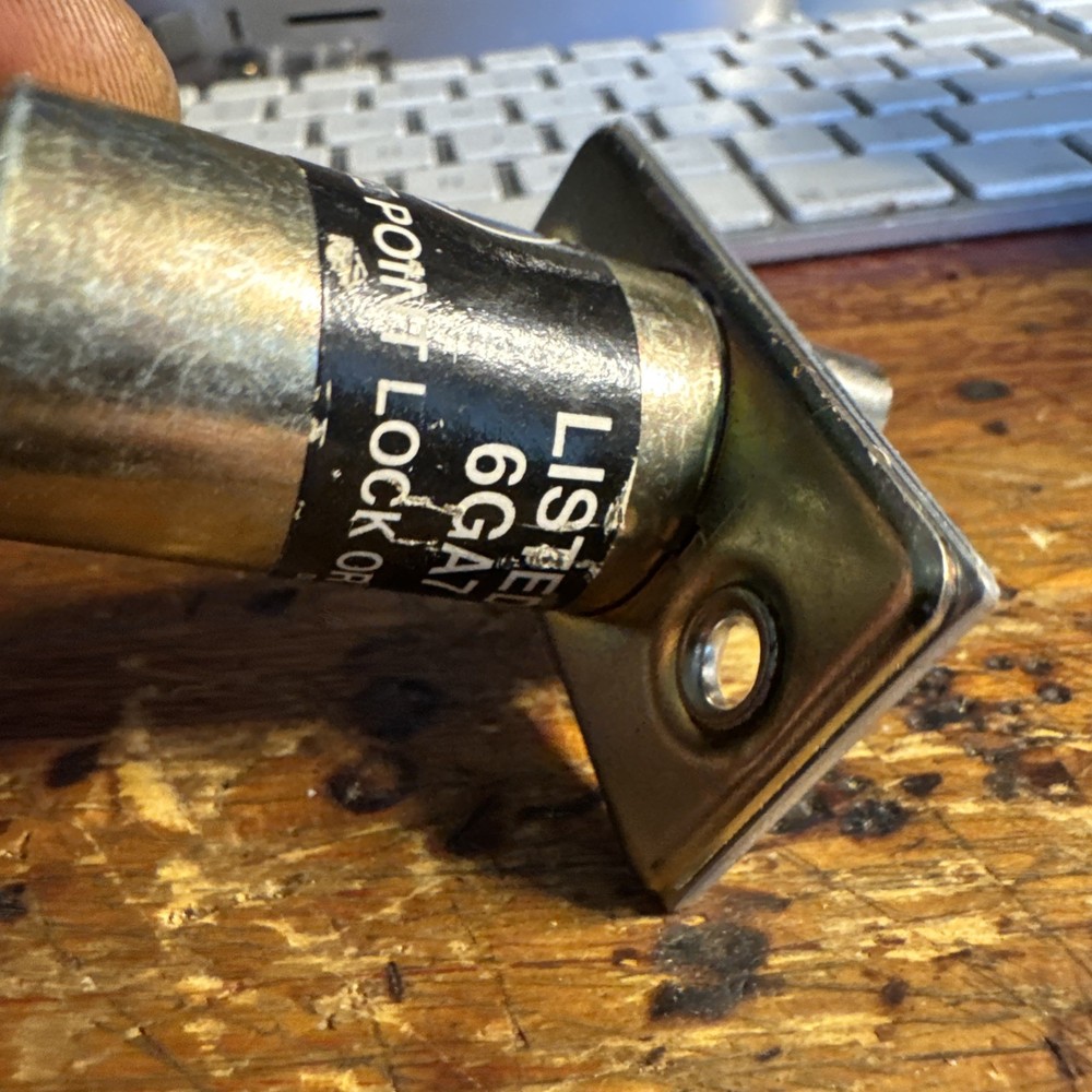 Kaba SimplexD6-PKG-1781 1995 1/2" Floating Front Throw Latch 2-3/4" Backset 6GA7