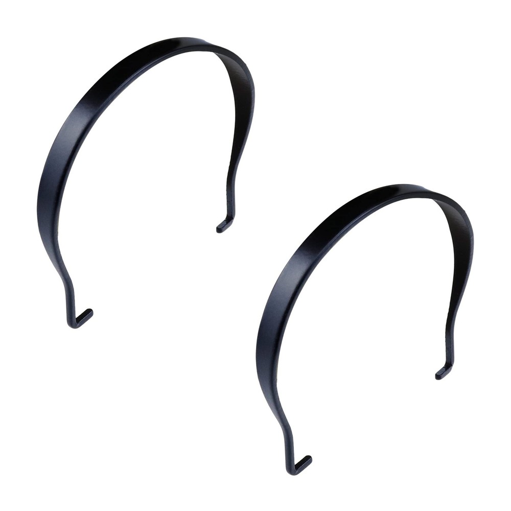 Metal Teapot Handle Black Inside Buckle Replacement for Ceramic Pottery Pot