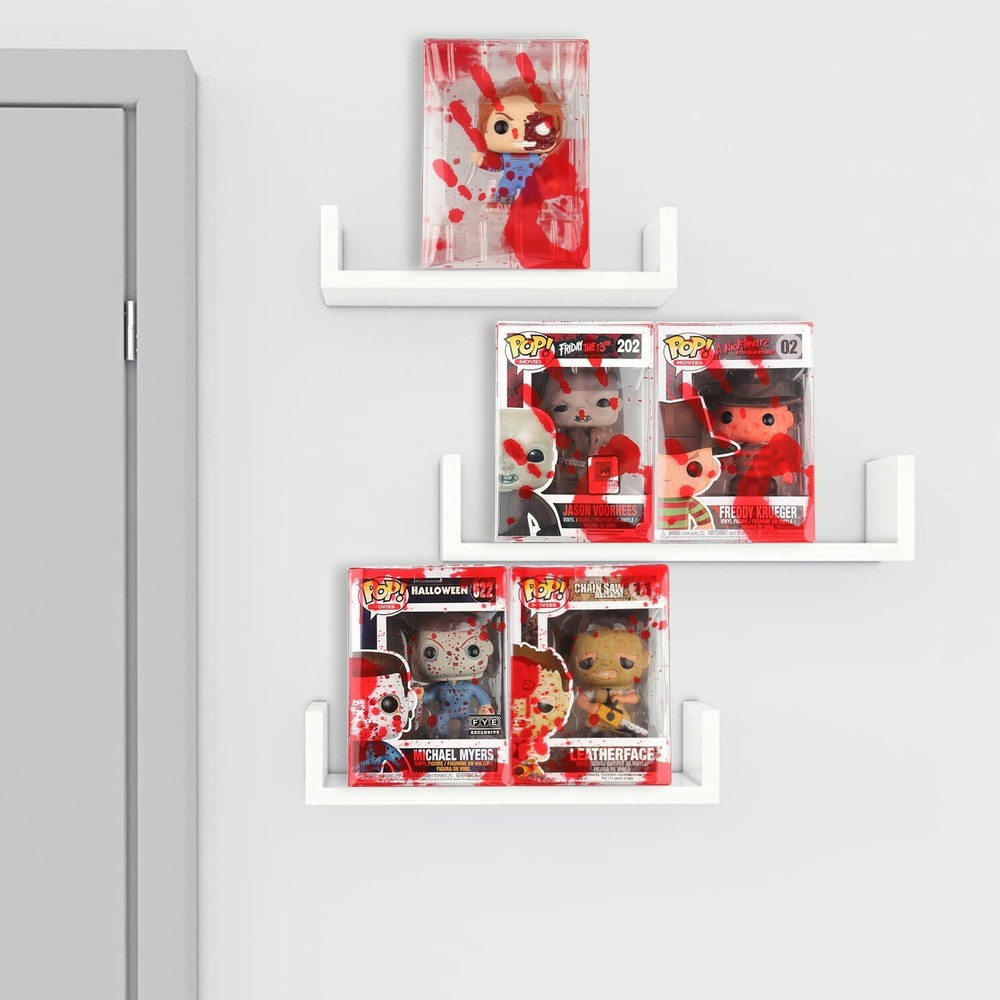 Blood Splatter Storage Box – Horror-Themed Organizer, Gift, or Display Case