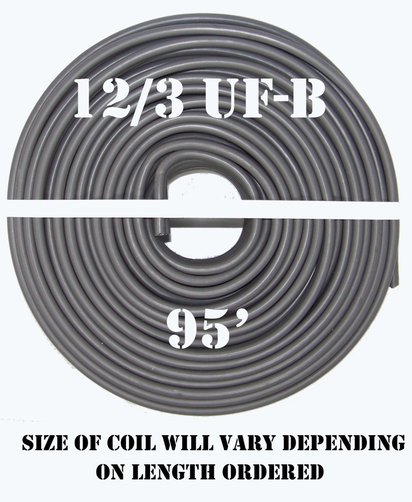 12/3 UF-B x 95' Southwire Underground Feeder Cable