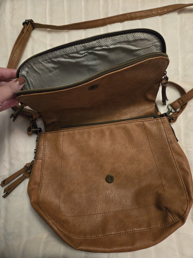 Brown Saddlebag EUC, Extra Pockets, Boho, Hippie