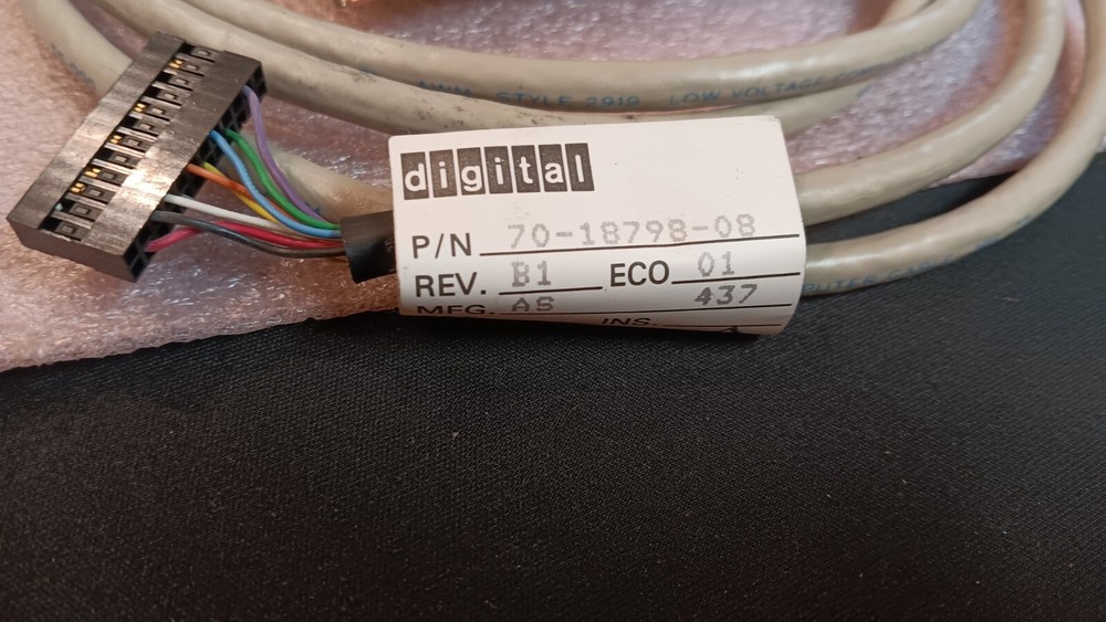 DIGITAL ETHERNET CONTROLLER INTERFACE 70-18799-00 W/CABLE NEW OLD STOCK