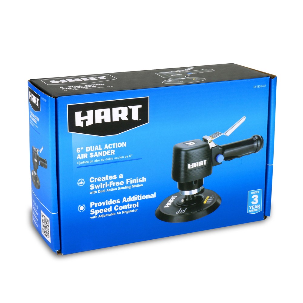 6 in. Dual Action Air Sander