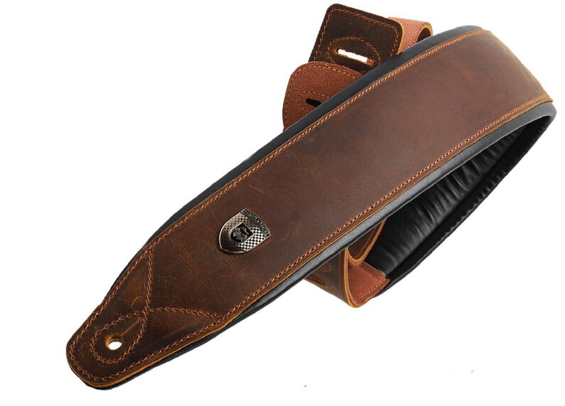 Top & Split Grain Leather Guitar Straps CLEARNACE!!  Assorted Colors  Widths