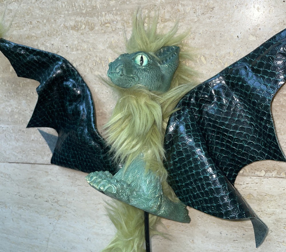 Rare Imaginarium/Alfaro Drabbit Winged Bat Cable Puppet Signed