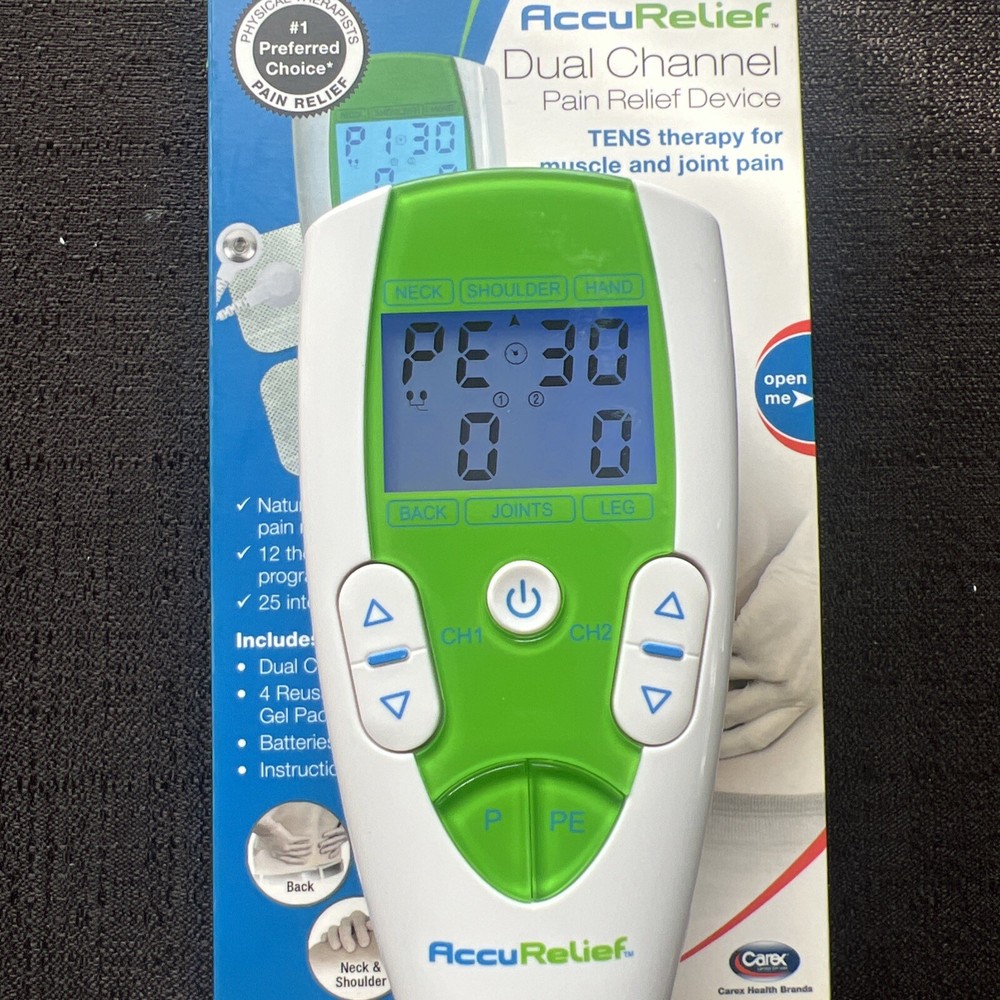 AccuRelief Dual Channel Pain Relief Device