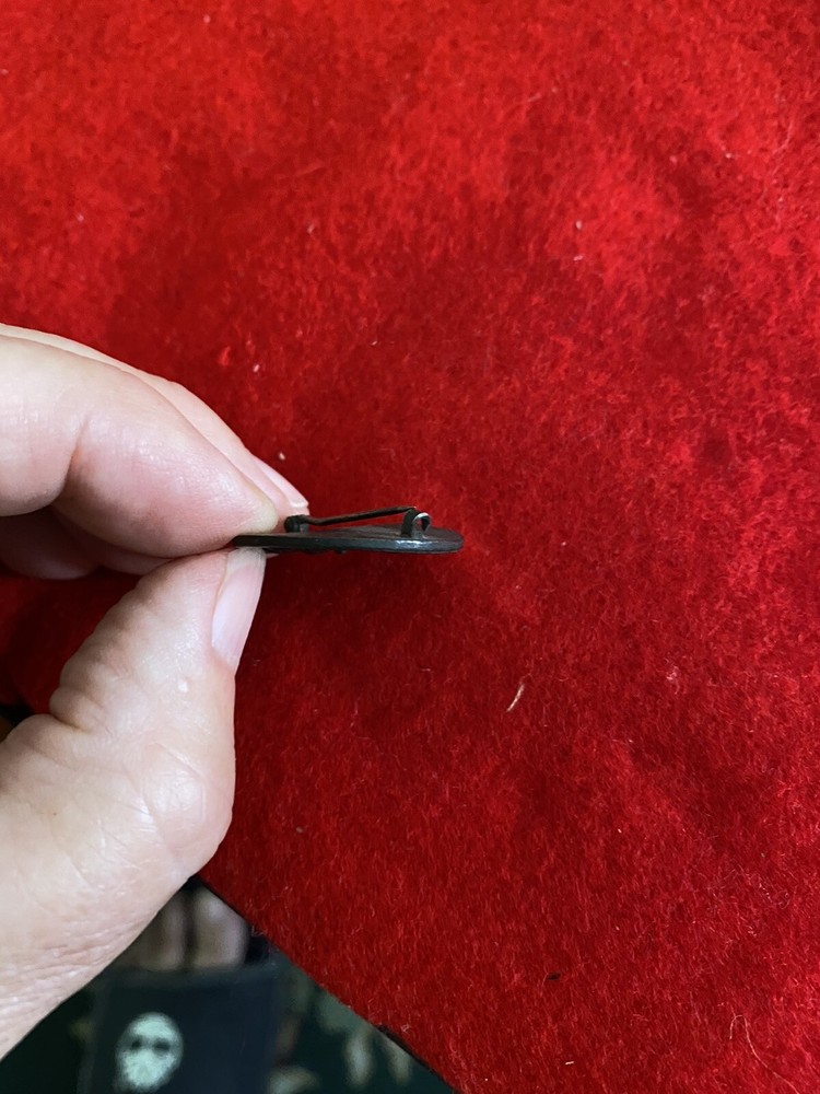 WWI Pin Back Signal Corps Collar Disc
