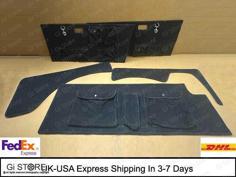 1986-1995 SUZUKI SAMURAI FRONT , SIDE AND REAR PANELS(SOFT TOP MODEL ONLY) GREY