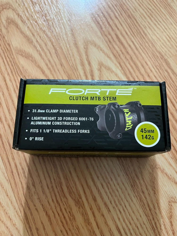 Forte Clutch MTB Stem 45mm 142G