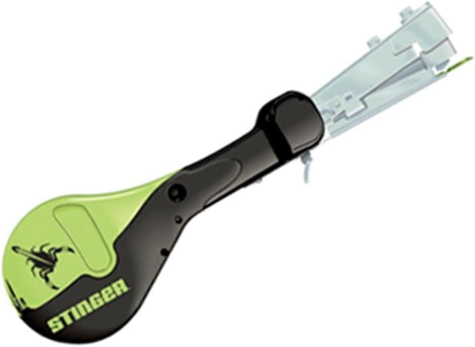 CH38-2 Cap Staple Hammer Tacker, 1" Caps, 3/8" Staples for Roofing