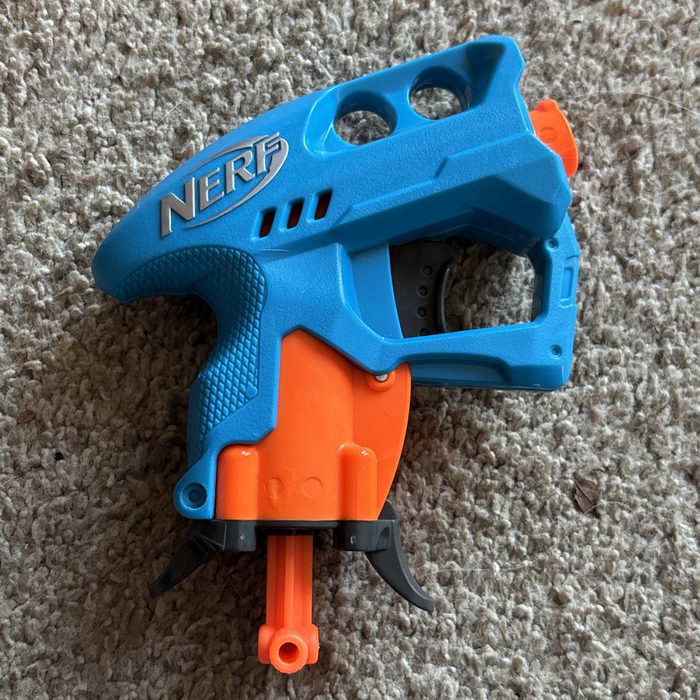 4 Nerf Micro Guns-Zombie micro Shots-orange Jolt-blue Micro Gun-blue 2017 Micro