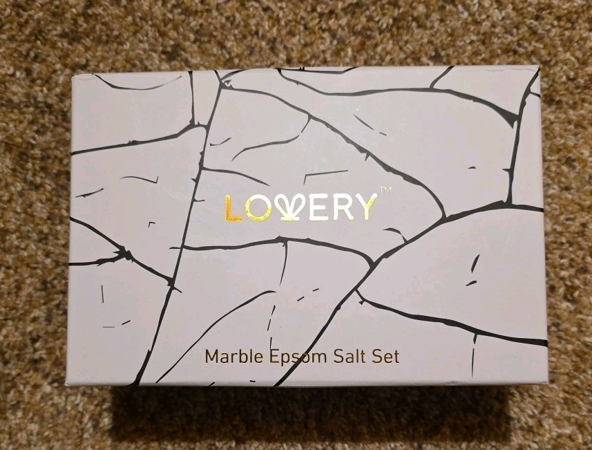 Lovery Marble Epsom Salt Set
