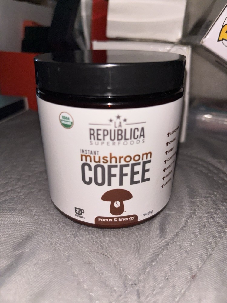 Instant Mushroom Coffee-35 Servings