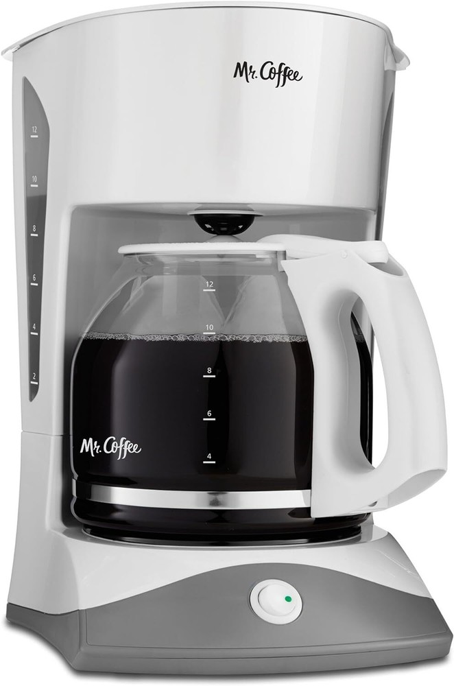 Mr. Coffee 12-Cup Manual Maker, White