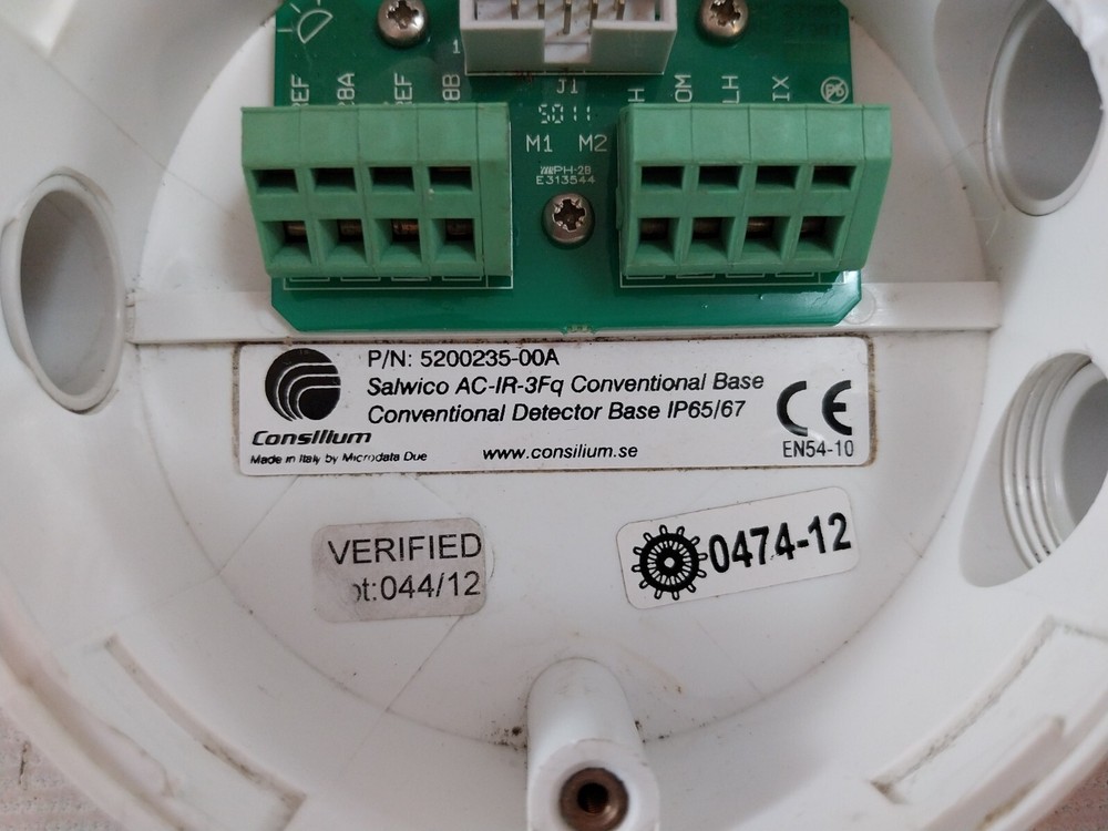 Consilium Ac-ir-3fq Conventional Detector Base 5200235-00a