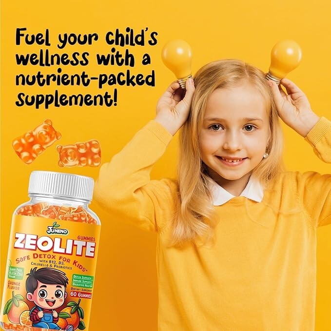 Juneno Zeolite Kids Detox Gummies
