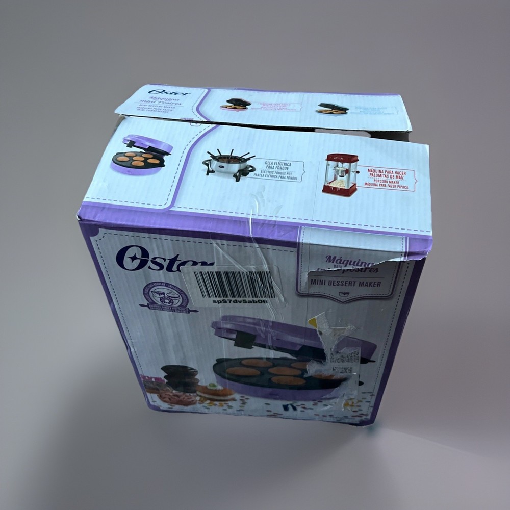 Oster Multi Mini Desert Maker. Makes Assorted Deserts. Open Box. Never Used.