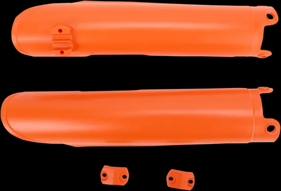 Acerbis Orange Lower Fork Cover Protector Guard Set KTM 400 EXC 00-07