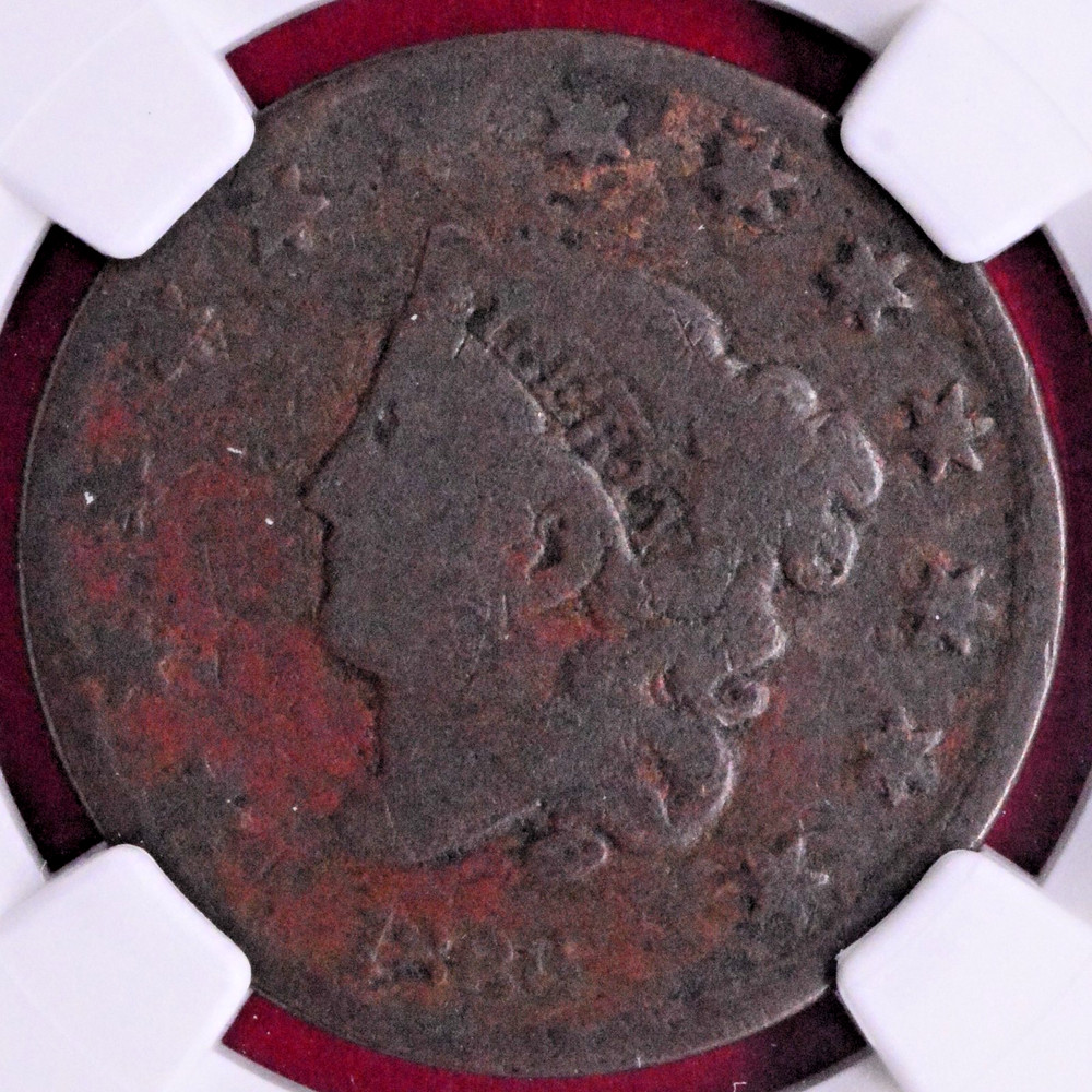 NGC GOOD! 1830 MEDIUM LETTERS MATRON HEAD LARGE CENT