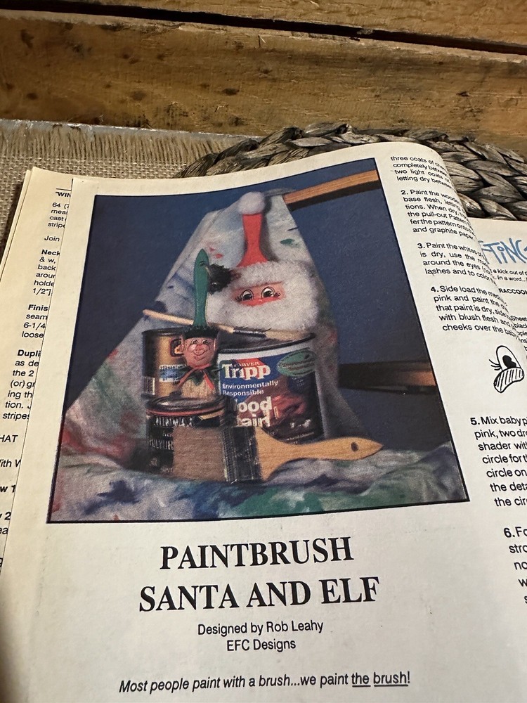 Craft Sampler Christmas In July 1995 Uncut