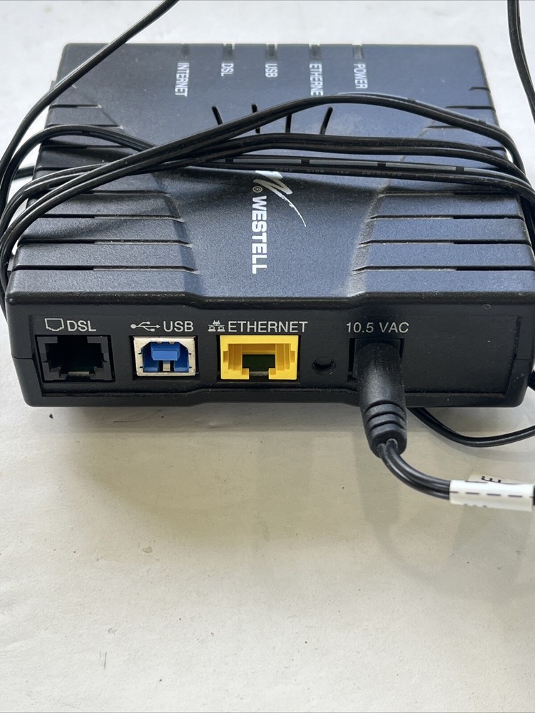 WESTELL DSL MODEM WITH POWER SUPPLY ~ MODEL #: E90-610014-06