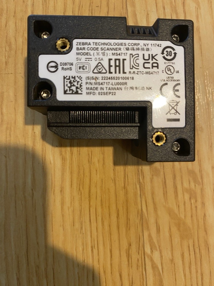 MS4717-LU000R MS4717 Zebra Technologies Bar Code Scanner