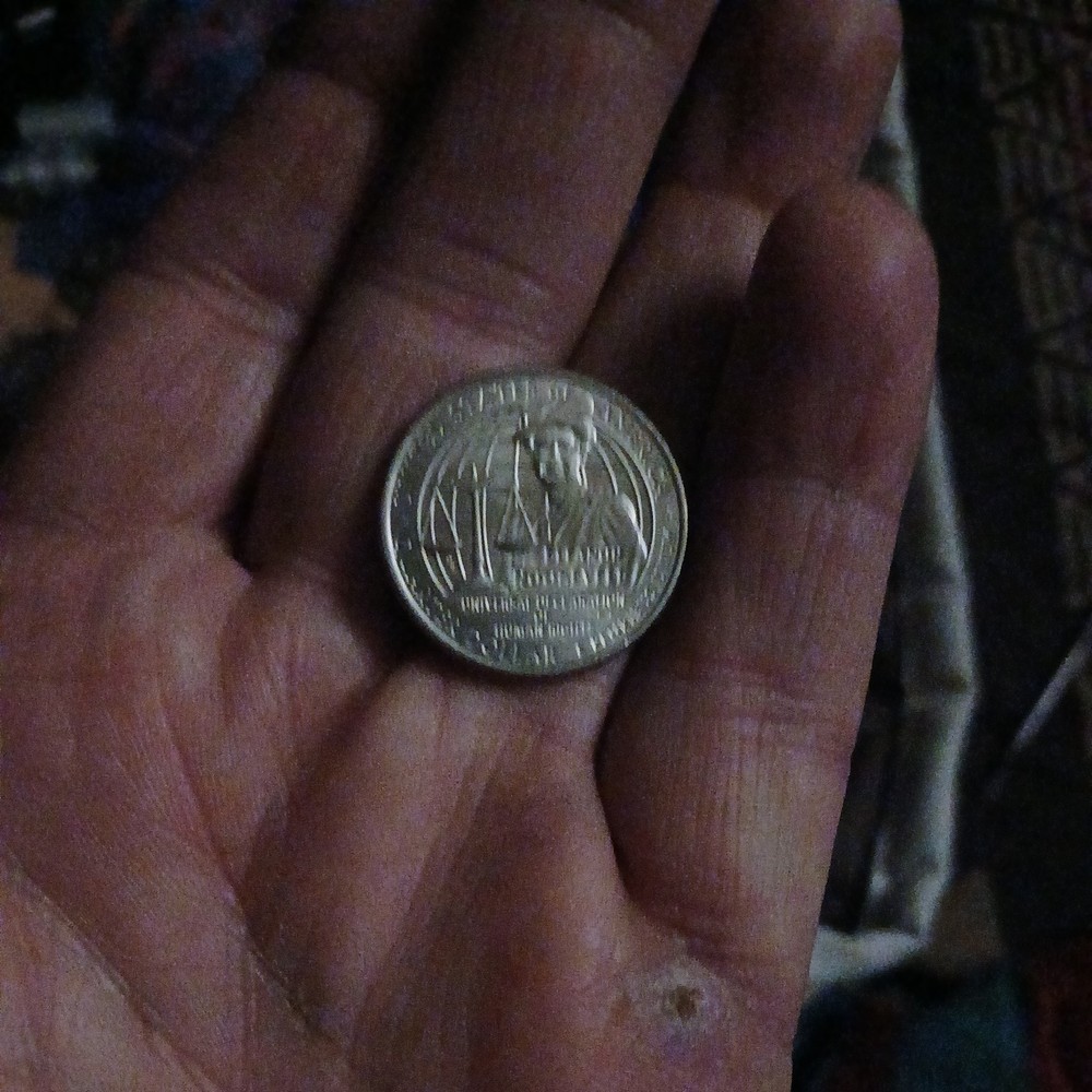 2023 P Quarter Eleanor Roosevelt “in cod we trust