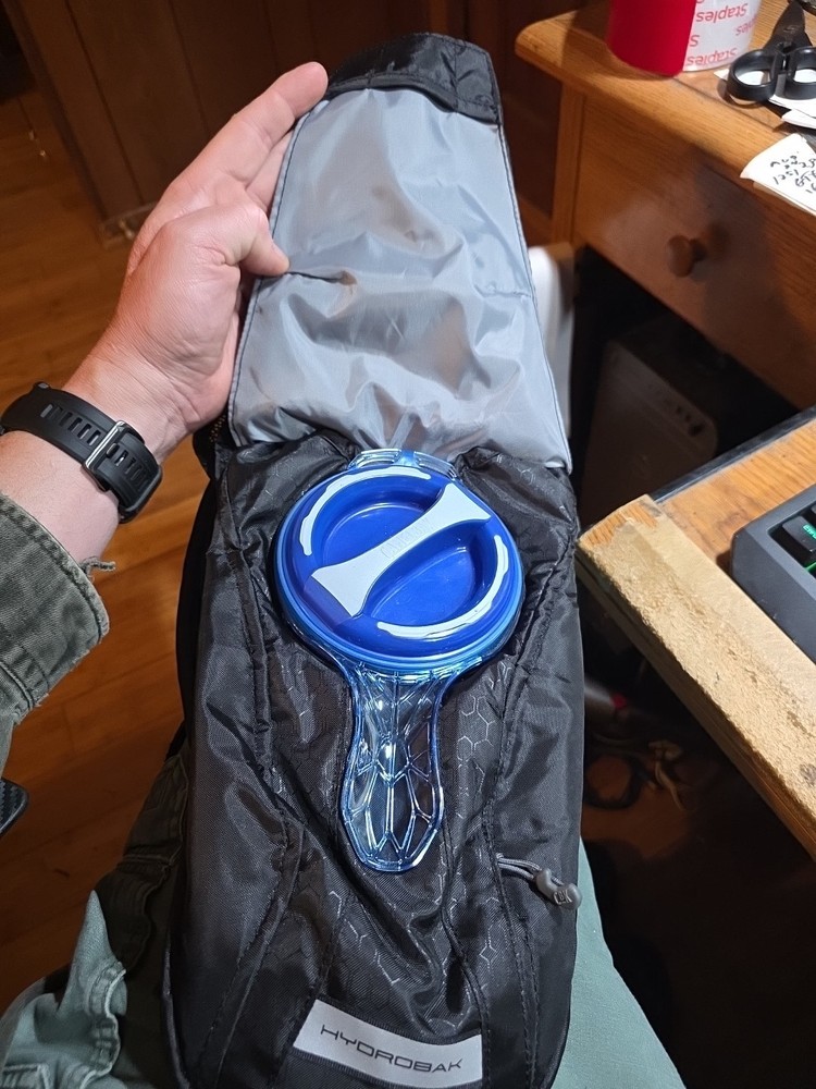 Camelbak Hydrobak, 50 oz, Black /Granite hydro Backpack 1.5L Hydration Pack