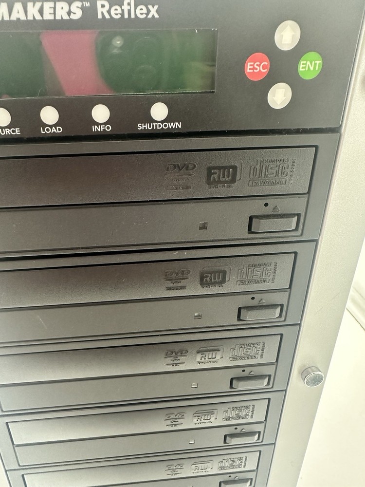 Disc Makers Reflex series CD/DVD duplicator