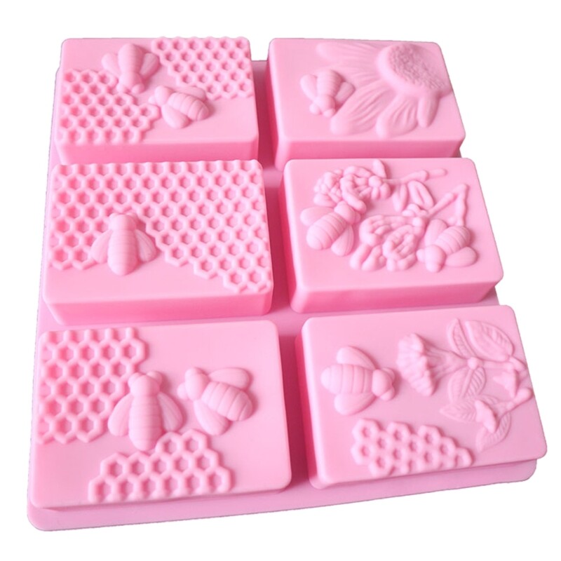 3D Rectangle Silicone Soap Mold DIY Clay Making DIY Cake Chocolate