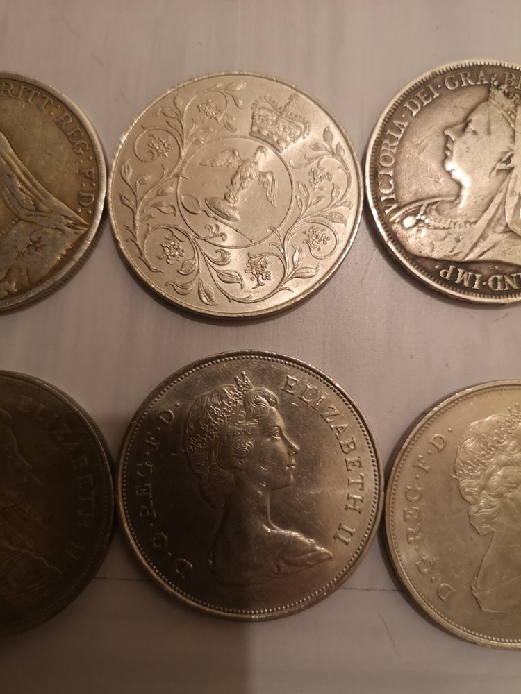 Bundle of British coins 1892 - 1981