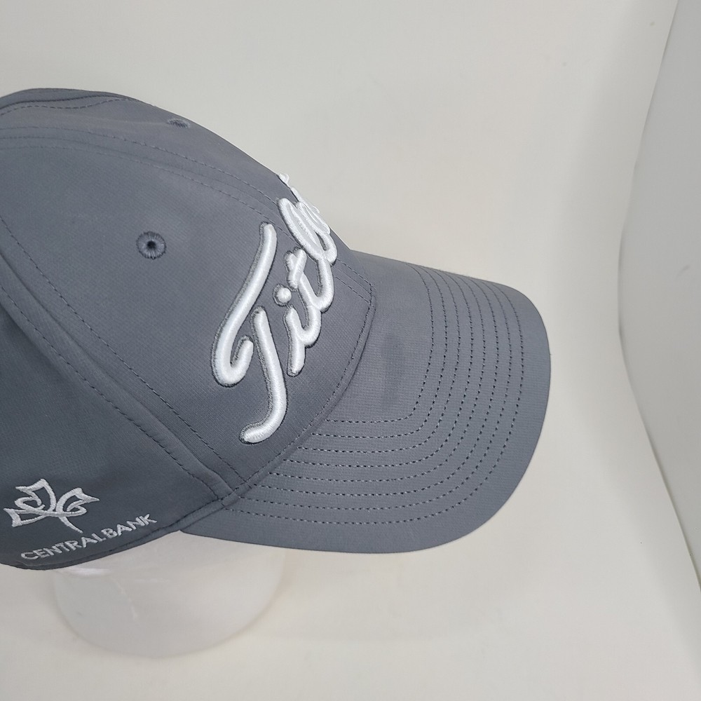 Tiltleist Adjustable Gray Golf Cap/Hat As-Is