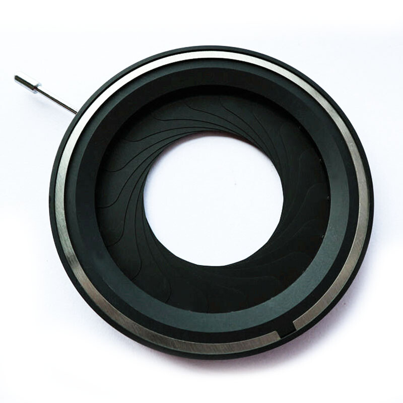 1PC Adjustable 4-60mm Mechanical Iris Aperture Diaphragm for Microscope/Camera
