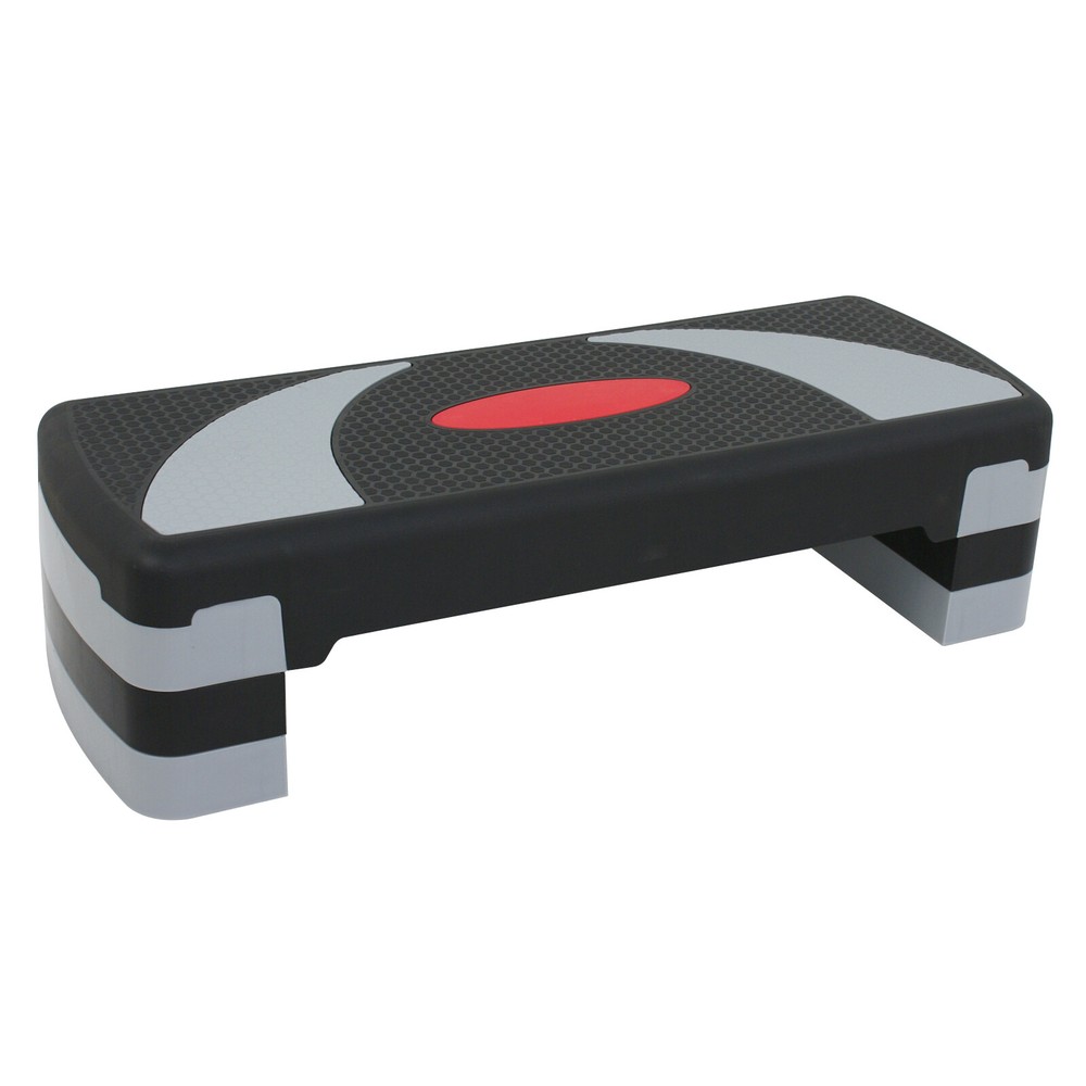 31" Exercise Step Platform Adjustable Aerobic Step Platform Workout Stepper Home