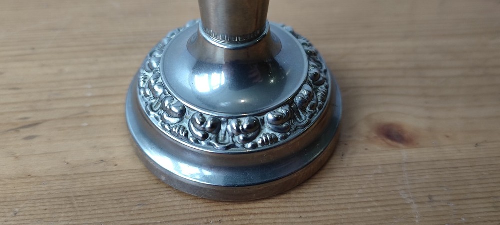 Ianthe Silver Plated Candlestick / Bud Vase