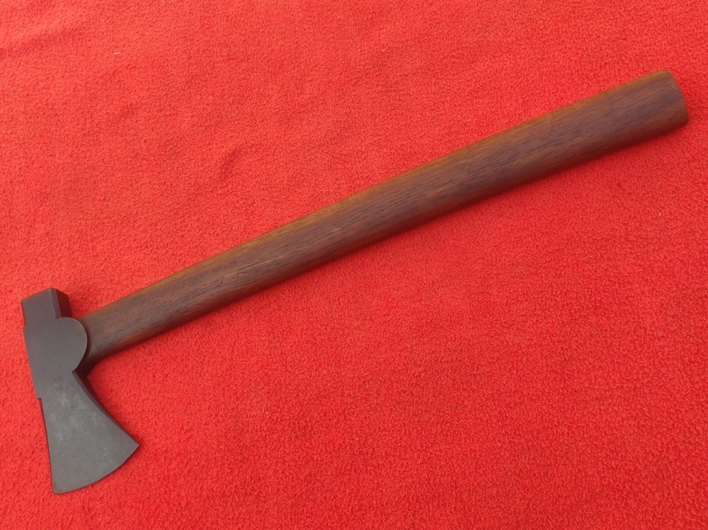 Hand forged 18th Century Tomahawk Axe With Rosewood Handle