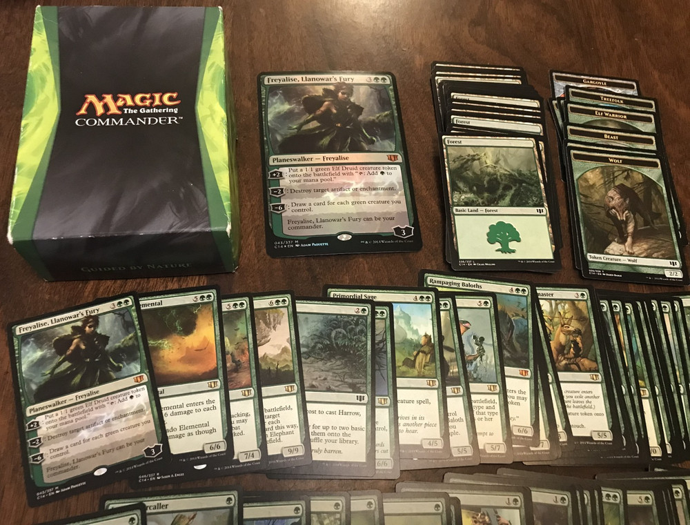 Guided by Nature Commander 2014 Deck 2014 C14 MTG Magic the Gathering Freyalise