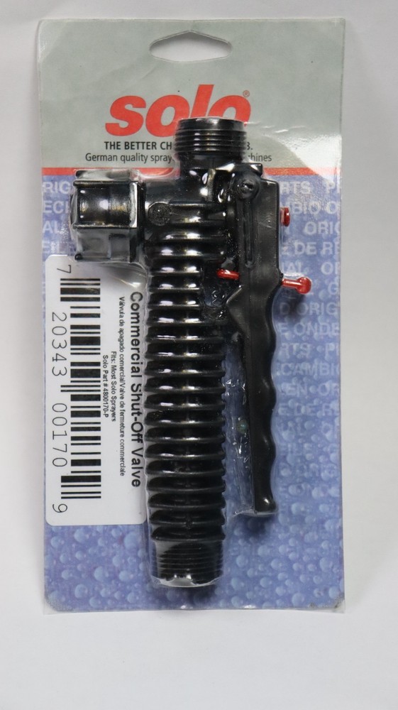 SOLO 4800170-P BACKPACK SPRAYER SHUT OFF VALVE KIT 6340020