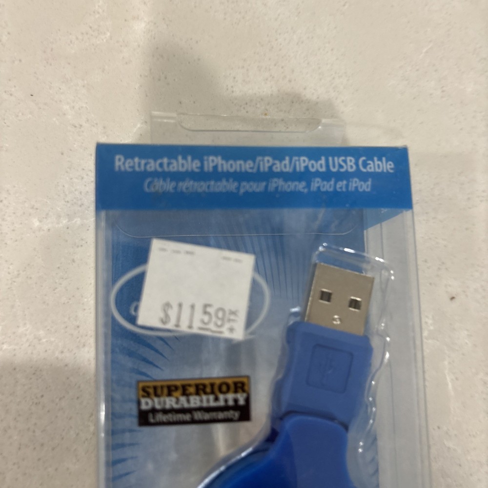 RETRAK FLAVOURS USB CABLE FOR IPOD/IPHONE AND IPAD