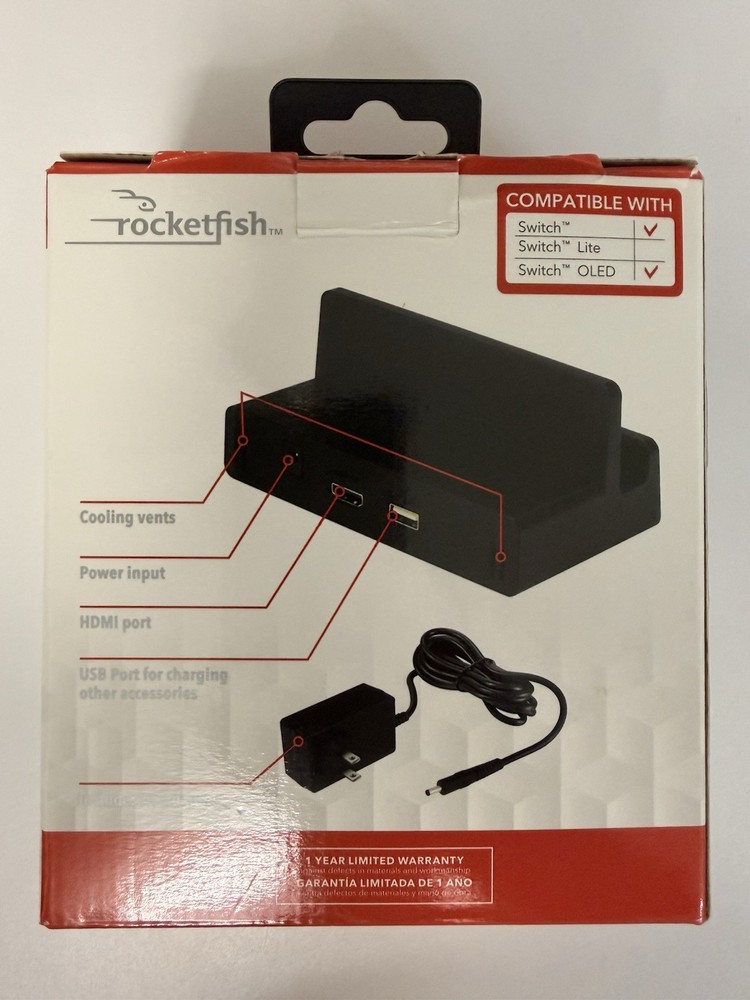 Rocketfish Nintendo Switch TV Dock Kit