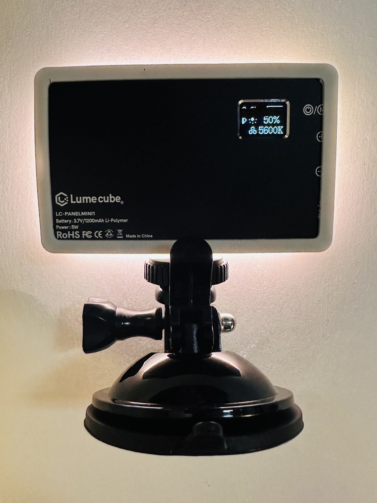 Lume Cube Video Conference Light For Desktop & Laptops Adjustable Temp Lighting