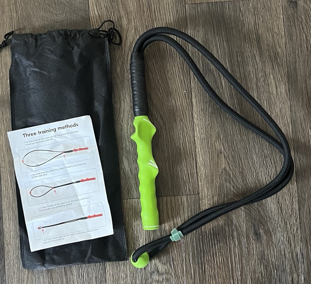 Golf Swing Trainer With Instruction Sheet And Storage Bag